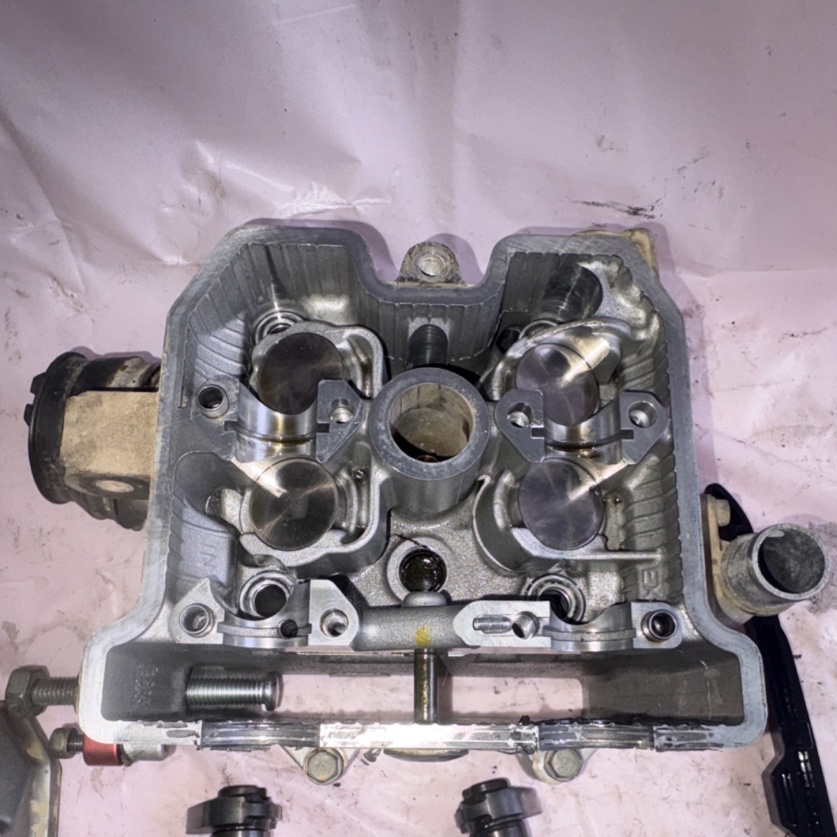 2003-2008 LTZ 400 KFX DVX Cylinder Head OEM Very Nice! | eBay