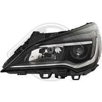 Hauptscheinwerfer Links H7/H1 Mit Tagfahrlicht Stellmotor LWR FüR Opel Astra K