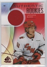 2024-25 Upper Deck SP Game Used Authentic Rookies Red Jersey Jackson Blake 1bi3