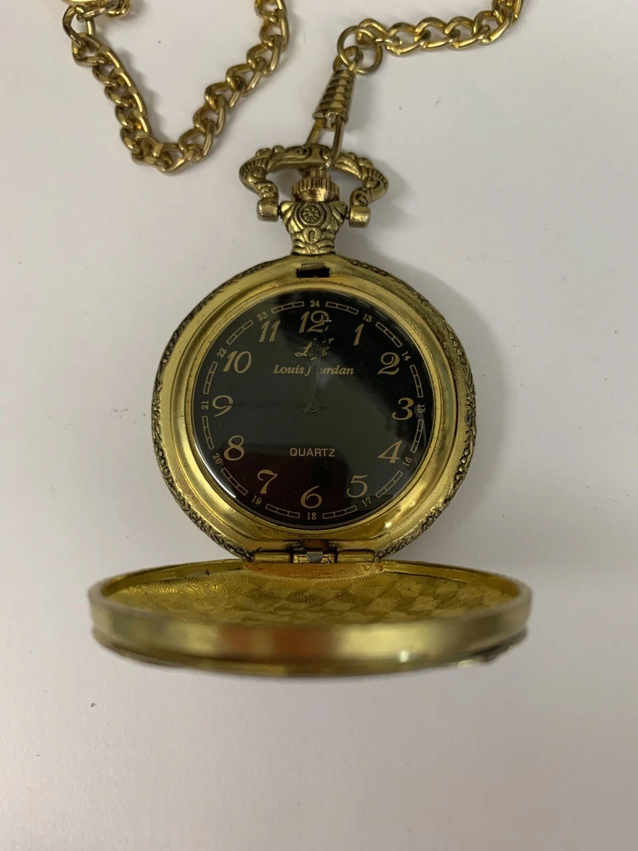 Louis Jourdan Quartz Pocket Watch