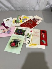 Vintage mixed lot of 23 greeting card thank you cards used