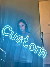 Custom Made Neon Signs Acrylic LED Bedroom Light Wall Decor Name Vintage Sign