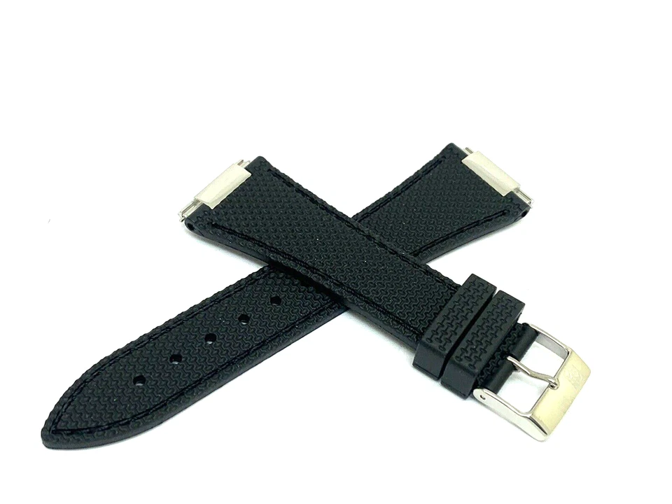 Reloj Hombre Frederique Constant FC-303S4NH6 Correa de Repuesto Correa de Goma Negra Foto 2 de 4