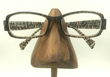 Face A Face Gana 5 002 Brown Striped Oval Sunglasses France FRAMES ONLY