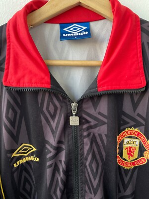 ウェア MANCHESTERUNITED soccer uniform1995 XL Manchester United Home football shirt 1994 - 1995 rare jersey