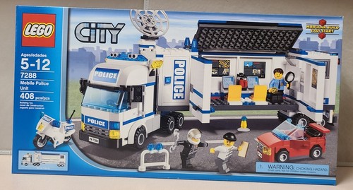 LEGO City: Mobile Police Unit - # 7288 - New/Sealed -Rare - Hard To Find