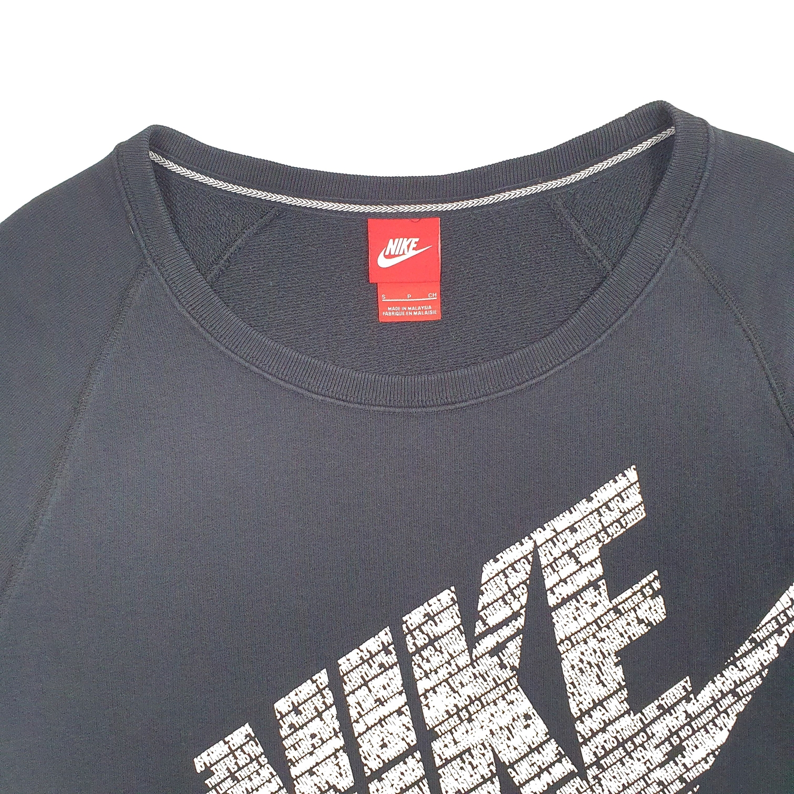 NIKE Crewneck Cotton Blend Jumper Sweatshirt Womens S image 2