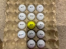 14 x Srixon Soft Feel bulk buy job lot Pearl/A & B Golf Balls used (SRIXSF04)