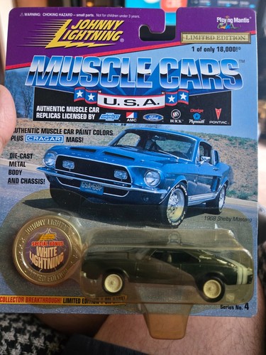WHITE LIGHTNING MUSCLE CARS U.S.A 1968 DODGE CHARGER 1 OF 18,000