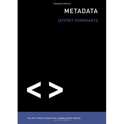Metadata by Jeffrey Pomerantz (Paperback, 2015)