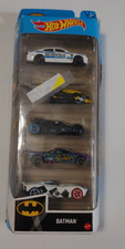 Hot Wheels 5-Pack Batman (GTN43)2021 Bedlam,Velocita,Batmobile,Batcopter,Charger