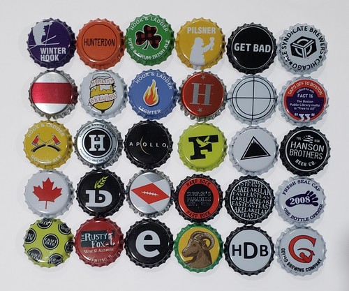 800 Beer Bottle Caps (((HUGE VARIETY))) Best Mix Assorted & Mixed Crown Caps - Picture 4 of 10