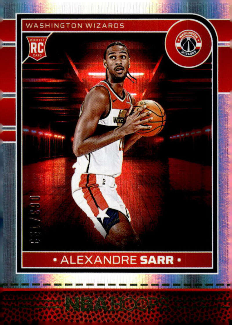 Alexandre Sarr RC 2024-25 Panini Hoops /199 Premium Box Set #232 ROOKI ID:128856