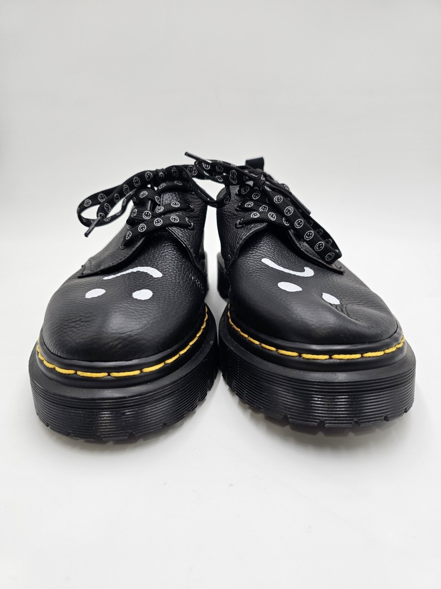 Dr. Martens x Lazy Oaf Black Limited Edition Sad Happy Face Dr. Martens x Lazy Oaf Black Limited Edition Sad Happy Face