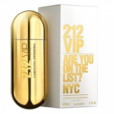 212 VIP Carolina Herrera For Women 2.7 oz Eau de Parfum Spray New In Box SEALED