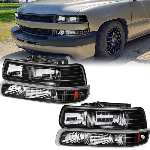 Buy 99-02 CHEVY SILVERADO/TAHOE SMOKE FOG LIGHTS LAMPS PAIR In Los - Foto 13