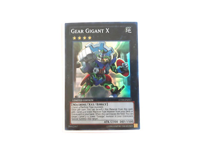Yugioh | Gear Gigant X | CT10 | Limited Edition | Super Rare | Near Mint