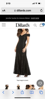 Black Mermaid Style Wedding Dress For Mother Of The Bride or Groom