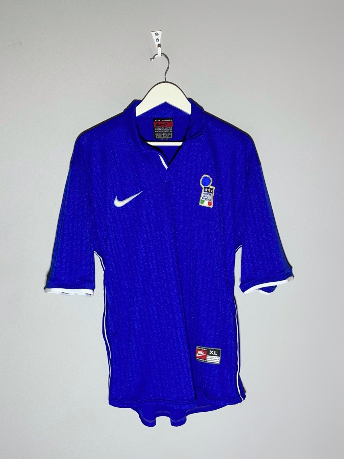 National Team Italy 1995/97 Vintage Nike Football Shirt Soccer Jersey
