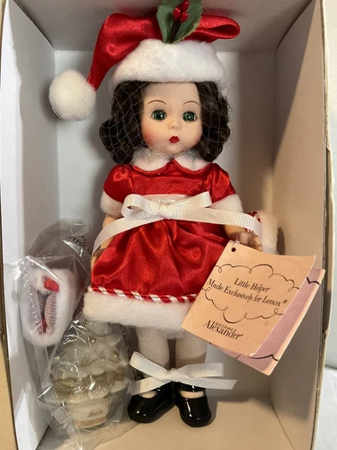 Madame Alexander 2008 Lenox “LITTLE HELPER” 8” Doll With Ornament #49690