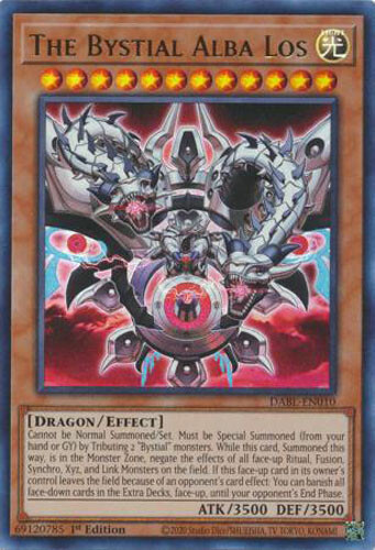 bystial cards yugioh Yu-Gi-Oh Card - DABL-EN010 - THE BYSTIAL ALBA LOS (ultra rare holo)