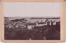 NORWAY Oslo 1893 Christiania. Udsigt fra Slottet. Castle. Abel's Kunstforlag #29
