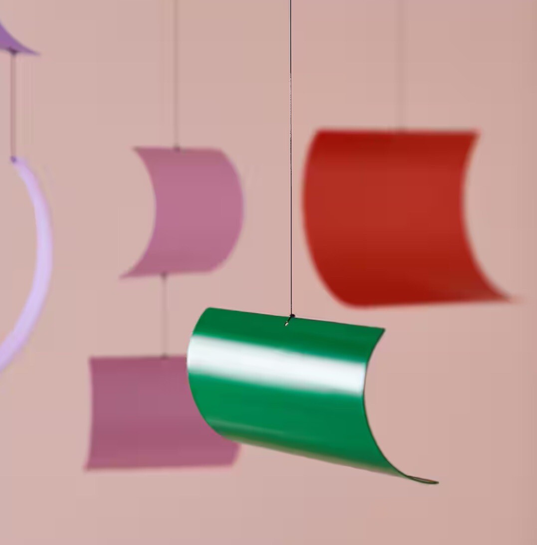 Ikea TESAMMANS Mobile Hanging Decoration Ltd Ed. , Multicolor, NEW