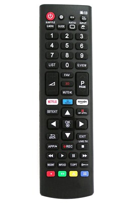 Ersatz Fernbedienung für LG TV | 42LN5708 | 42LN5708.AEU | 42LN5758 |