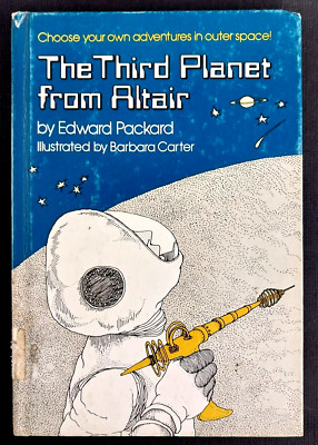 Choose Your Own Adventure #7: The Third Plant from Altair CYOA RARE HARDCOVER!!!