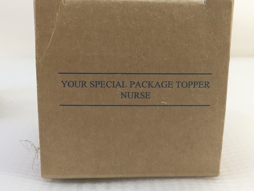 Avon Geschenk Sammlung Paket Topper / Ornament 1997 Krankenschwester Bär New Old Stock - Bild 10 von 10