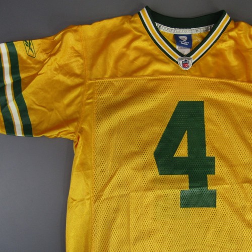 Brett Favre Green Bay Packers Jersey Youth Sz L 14-16 Boys Large Reebok OnField