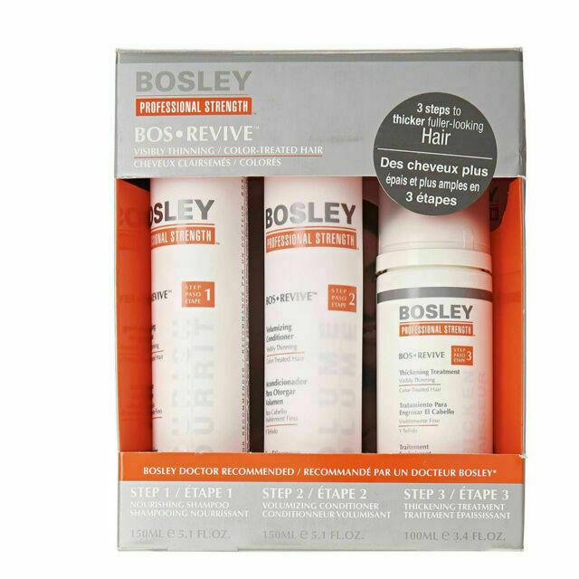 Bosley Bos Revive Starter Pack for Visibly Thinning Color-Treated Hair (kit)