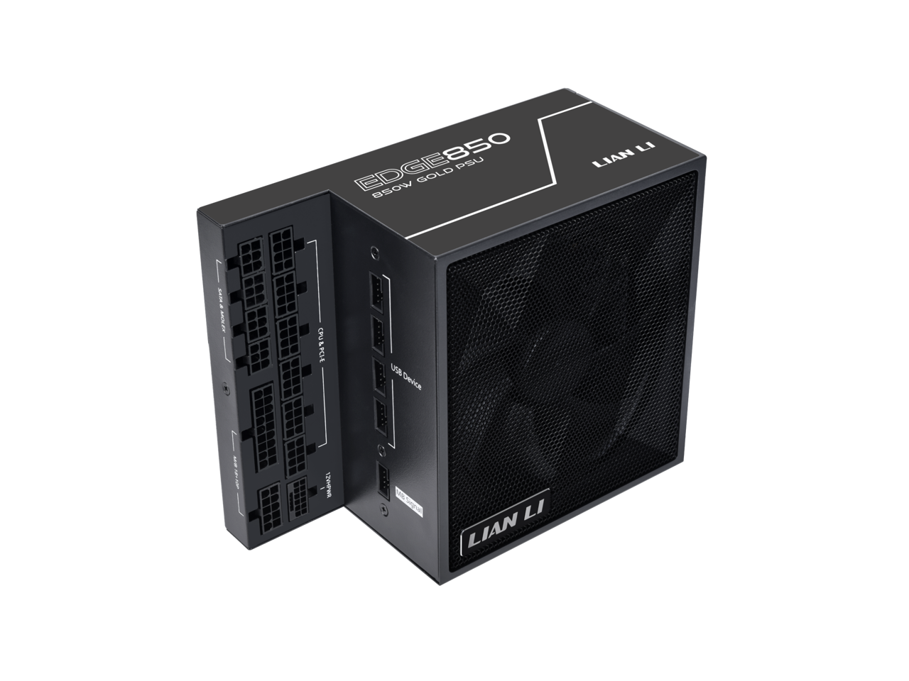LIAN LI Edge series EG0850 Black, 850W ATX12V v3.1, 80 PLUS GOLD Certified ,