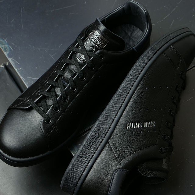 Size 7.5 - Adidas Stan Smith Lux Black Carbon for sale online | eBay