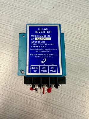 Mid Continent MD26-28 DC-AC Inverter