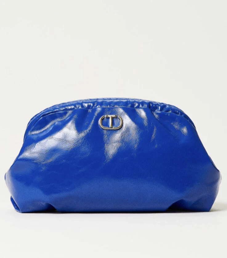 Electric blue clutch hot sale
