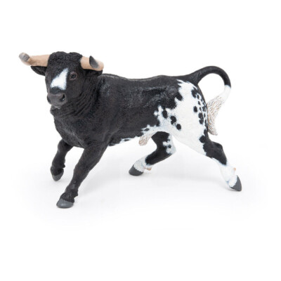 Papo schwarz weißer Spanischer Stier 51184