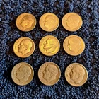 Roosevelt Silver Dimes Lot 1946-1959 Circulated 10C Coins Mixed Years (2)