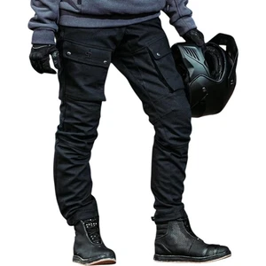 Spada Tizona Womens Motorcycle Trousers Motorbike Cargo Pants Black Ce Aa