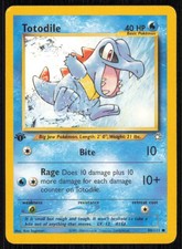Totodile 80/111 Common Neo Genesis Pokemon Unlimited Lightly Played on eBay