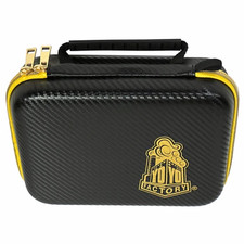 YoYo Case by YoYoFactory Holds 6 YoYos parts - Black w Gold Zipper