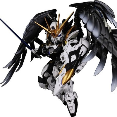 NEW Bandai MGSD Wing zero Gundam black swam metallic coating Custom gunpla gift