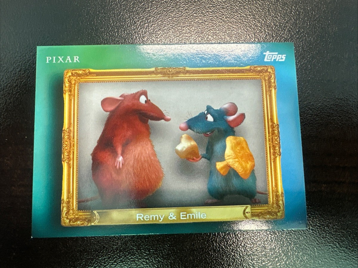 Topps 2026 Pixar Disney Neon Remy & Emile Ratatouille FF-27 | eBay