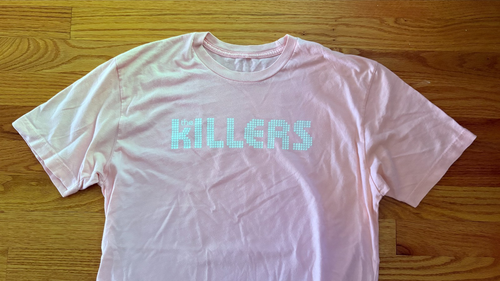 The Killers Pink T-Shirt Women's, Medium, Rock Band Tee - Picture 4 of 4