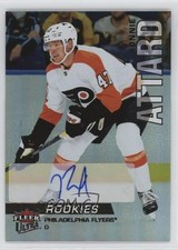 2022-23 Upper Deck Fleer Ultra Rookies Rainbow Foil Ronnie Attard #215 Auto 1b6y