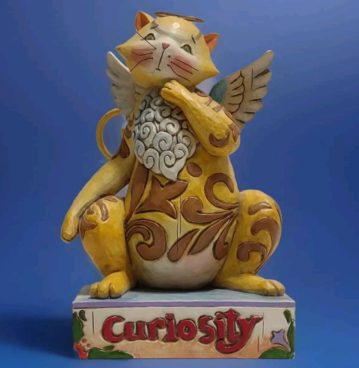 Jim Shore Angel Cat for sale | eBay