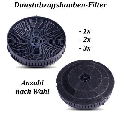 1x/2x/3x Kohlefilter ersetzt Indesit C00385095 C00333905, Whirlpool 484000008824