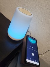 Hatch Rest Sound Machine, Night Light Sleep Trainer Control Smartphone App.