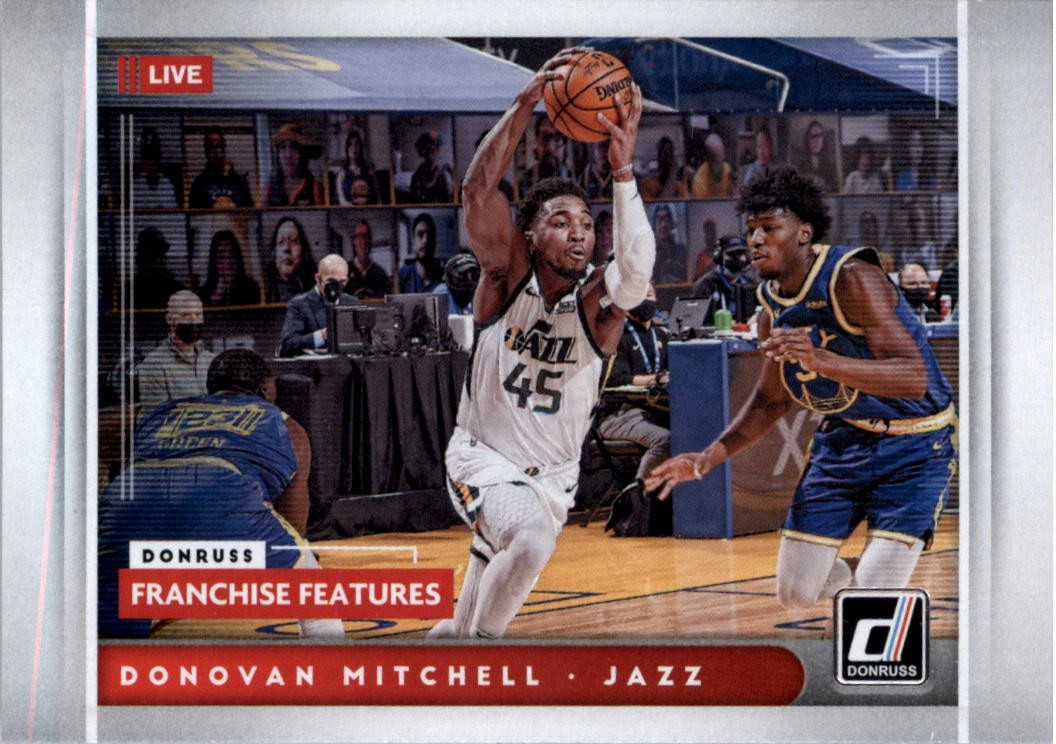 2021-22 Donruss Franchise Features #30 Donovan Mitchell - BSK