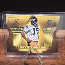 Joe Greene - 2025 Panini Silhouette -Pillars Of The Game Die-Cut - #18 Steelers
